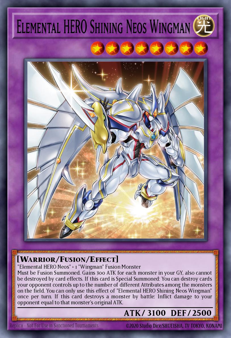 Card Image: Elemental HERO Shining Neos Wingman