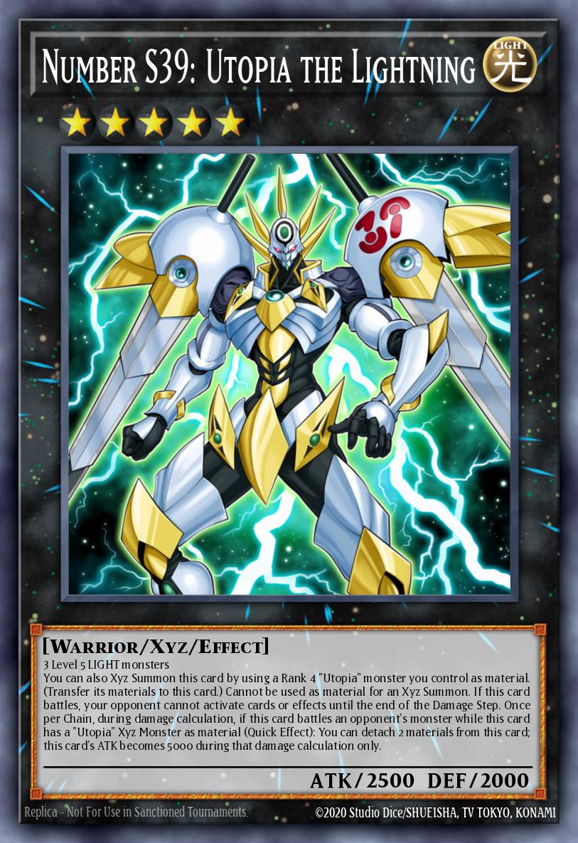 Card Image: Number S39: Utopia the Lightning