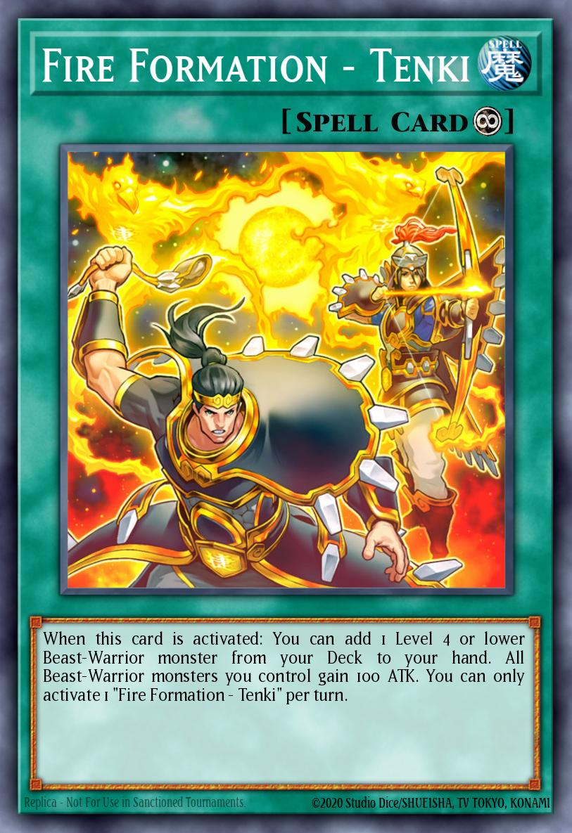 Card Image: Fire Formation - Tenki
