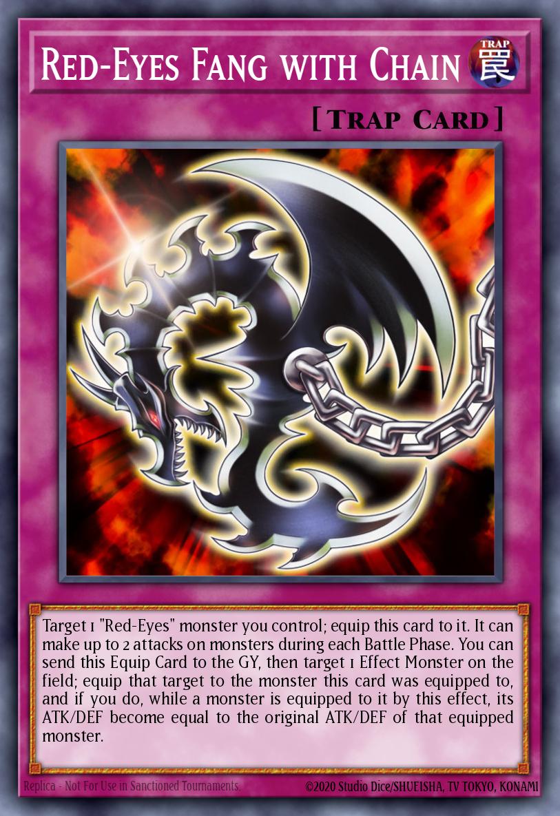 Card Image: Red-Eyes Fang with Chain