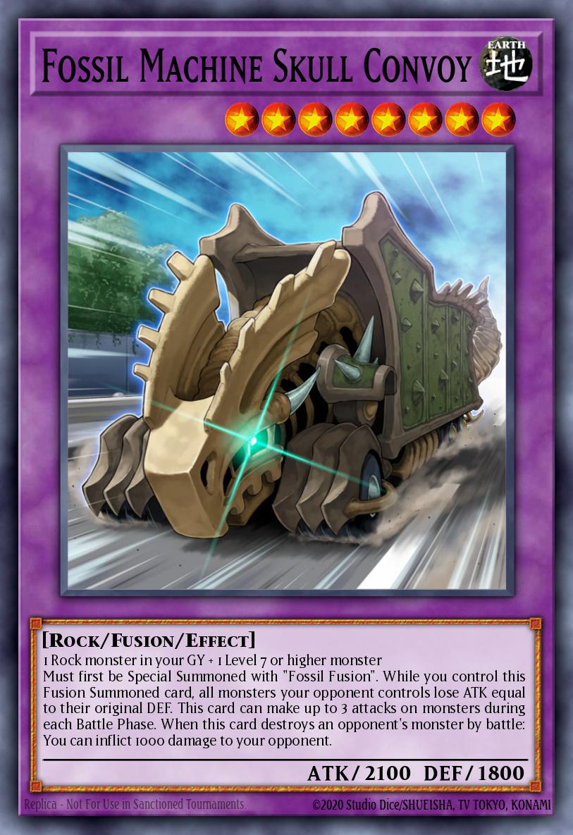 Card Image: Fossil Machine Skull Convoy