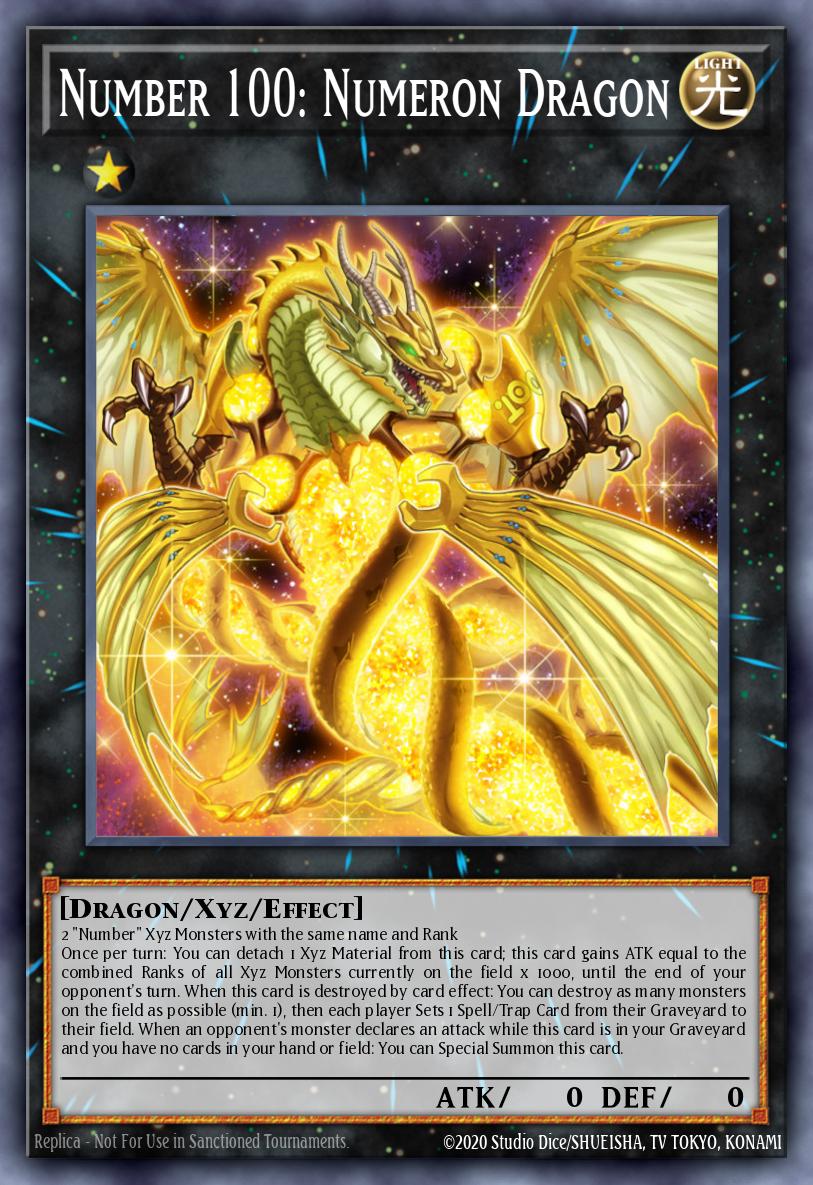 Card Image: Number 100: Numeron Dragon