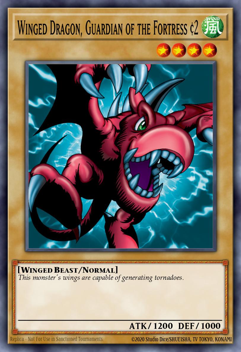 Card Image: Winged Dragon, Guardian of the Fortress #2