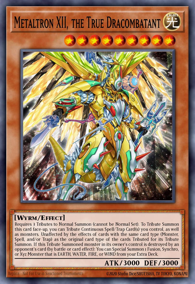 Card Image: Metaltron XII, the True Dracombatant