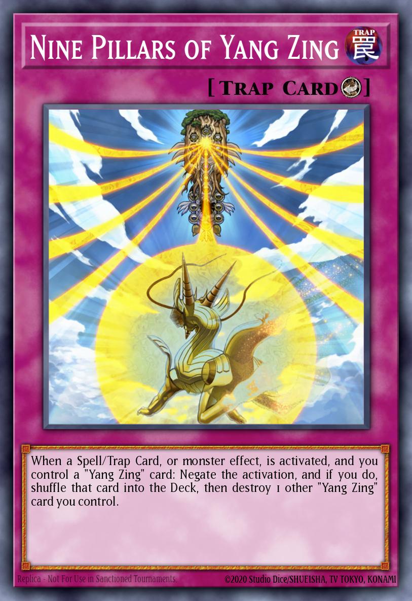 Card Image: Nine Pillars of Yang Zing
