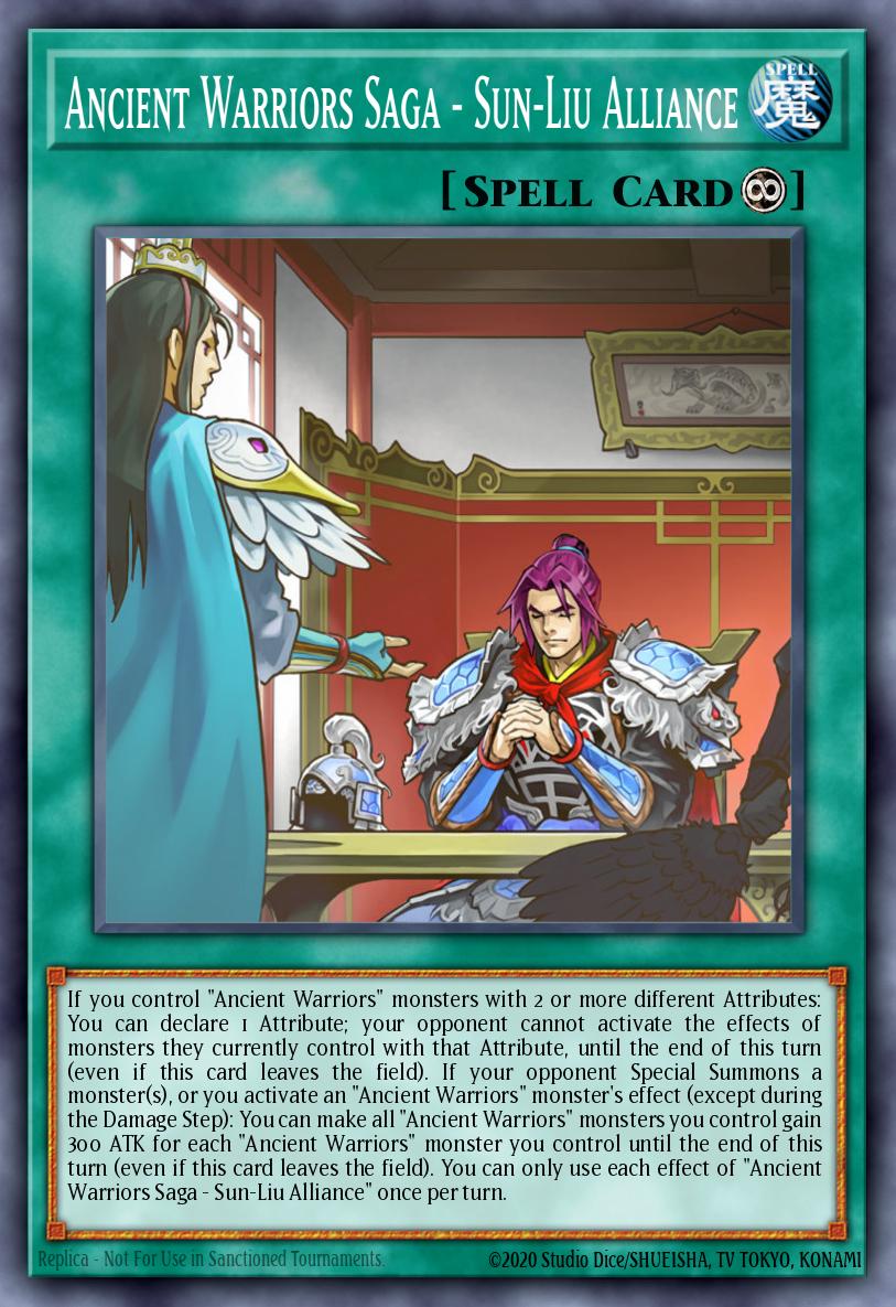Card Image: Ancient Warriors Saga - Sun-Liu Alliance