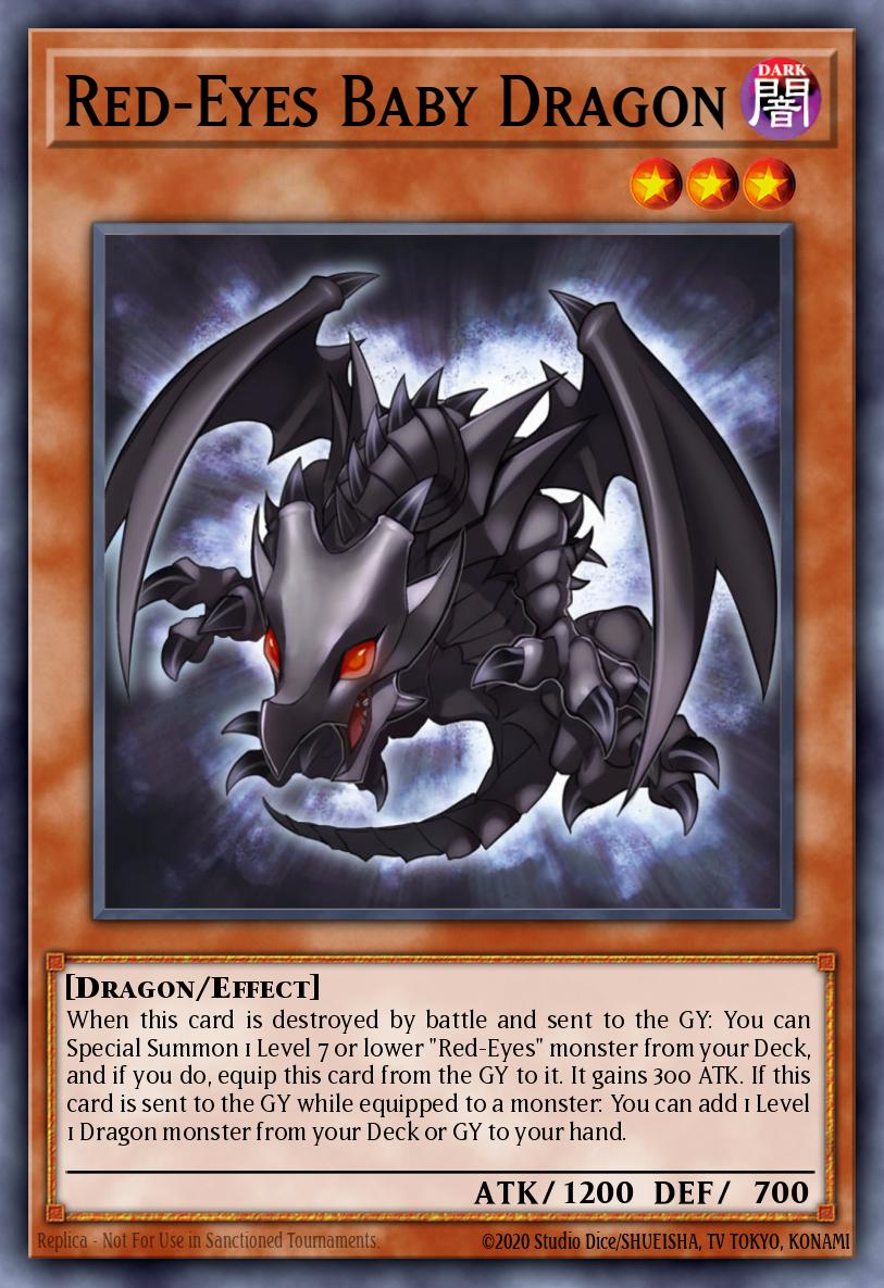 Card Image: Red-Eyes Baby Dragon
