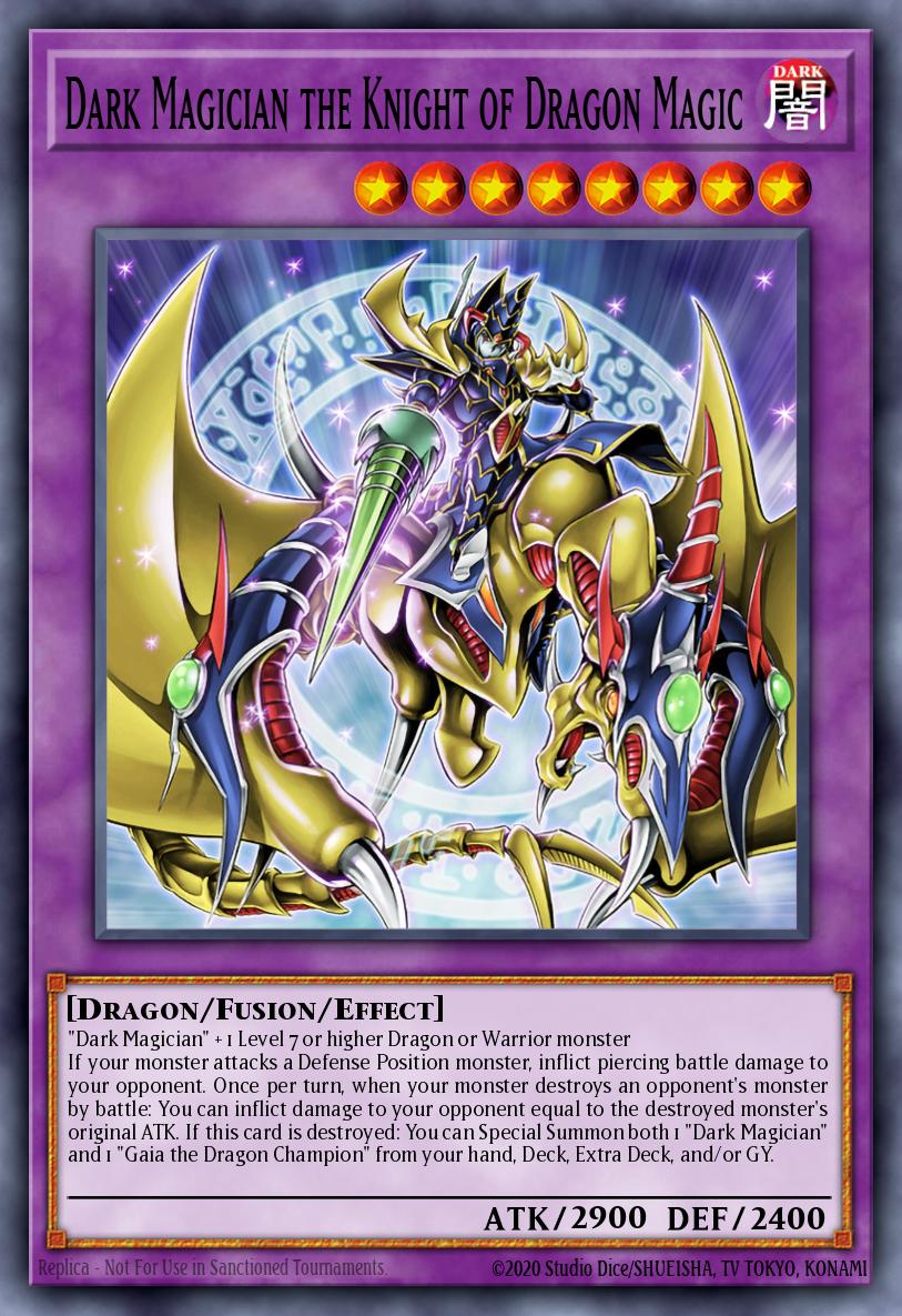 Card Image: Dark Magician the Knight of Dragon Magic