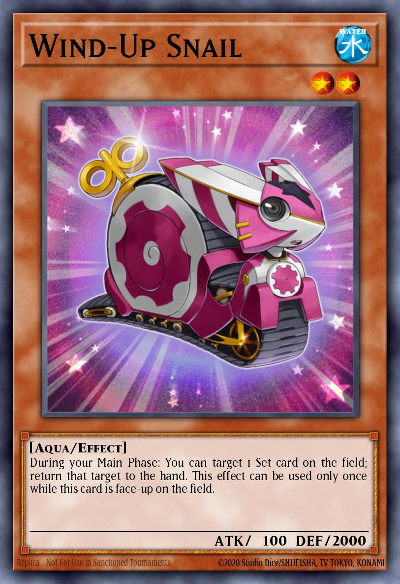 Card Image: Wind-Up Snail