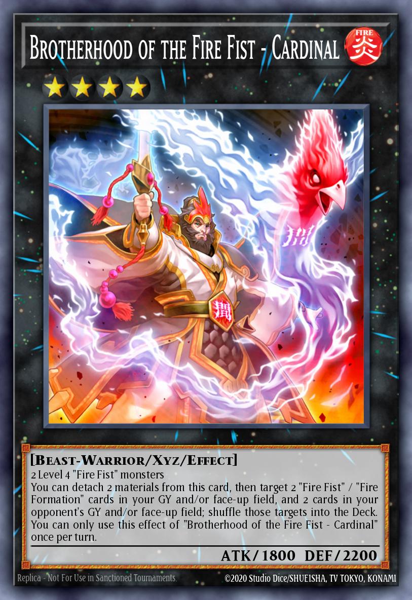 Card Image: Brotherhood of the Fire Fist - Cardinal