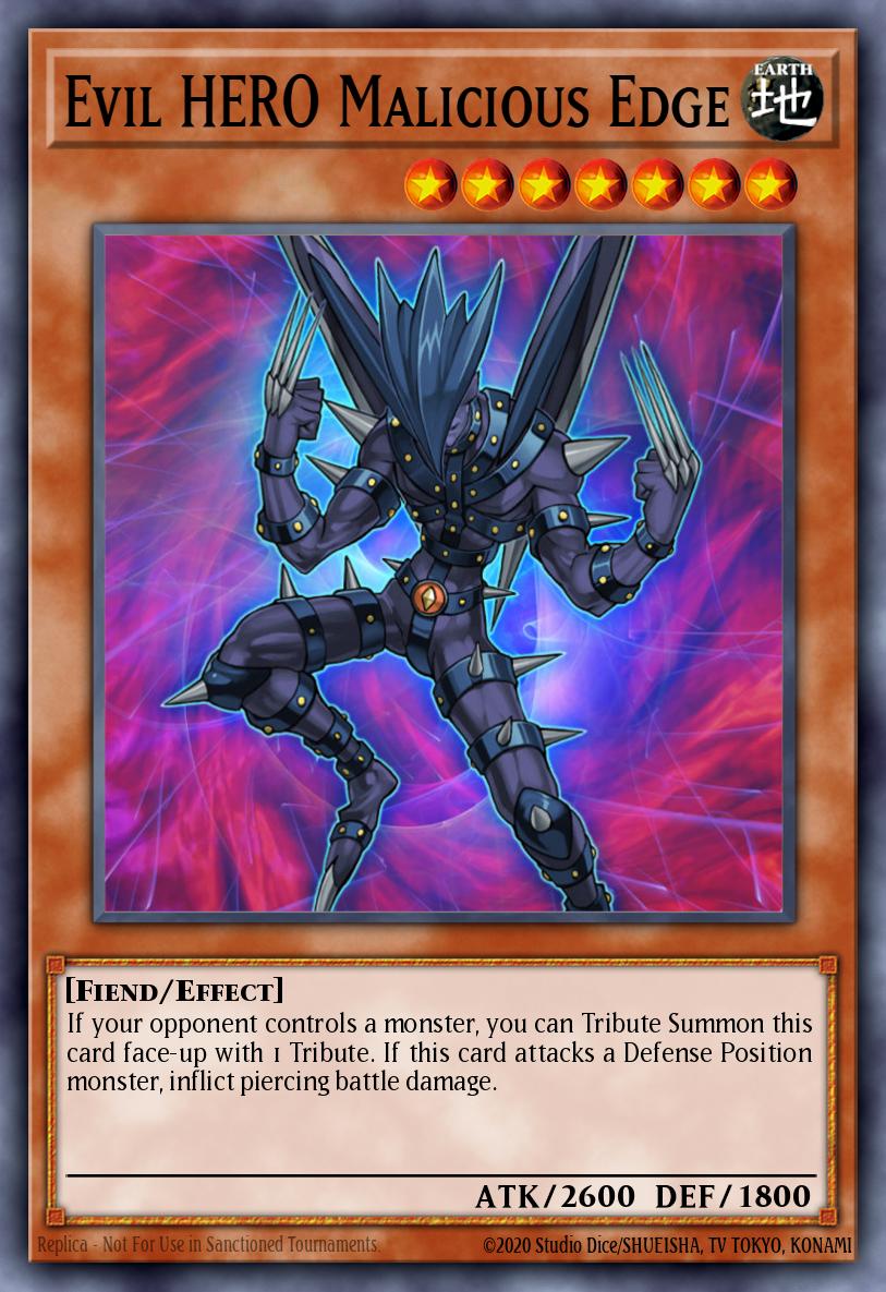 Card Image: Evil HERO Malicious Edge
