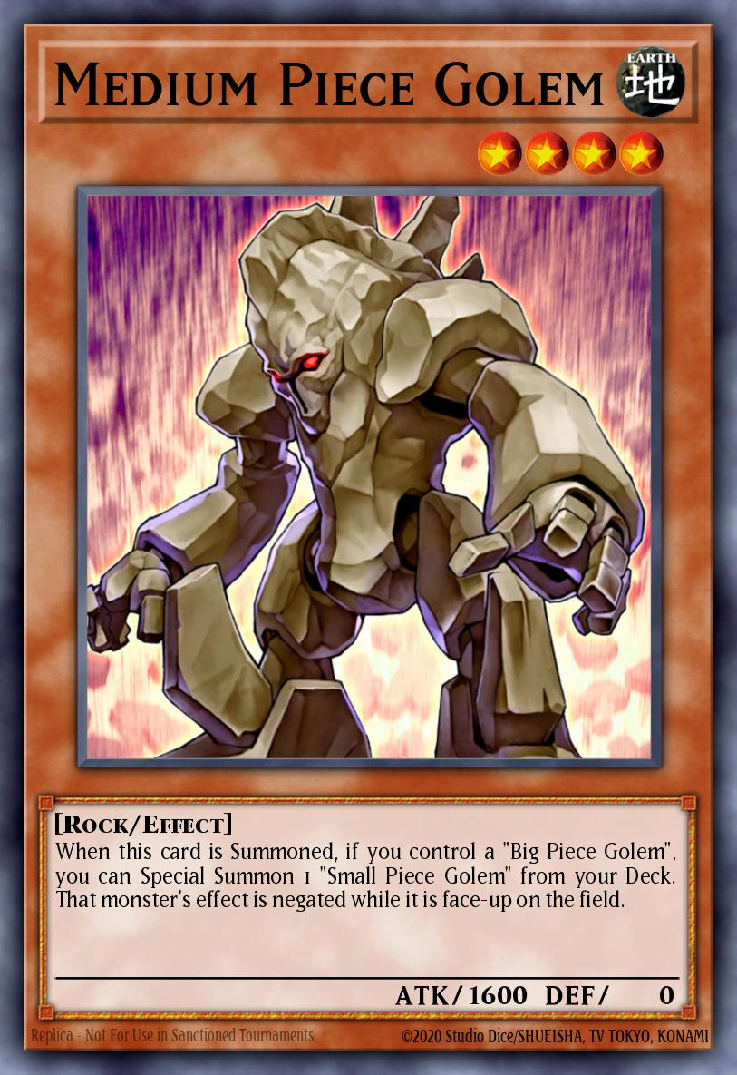 Card Image: Medium Piece Golem