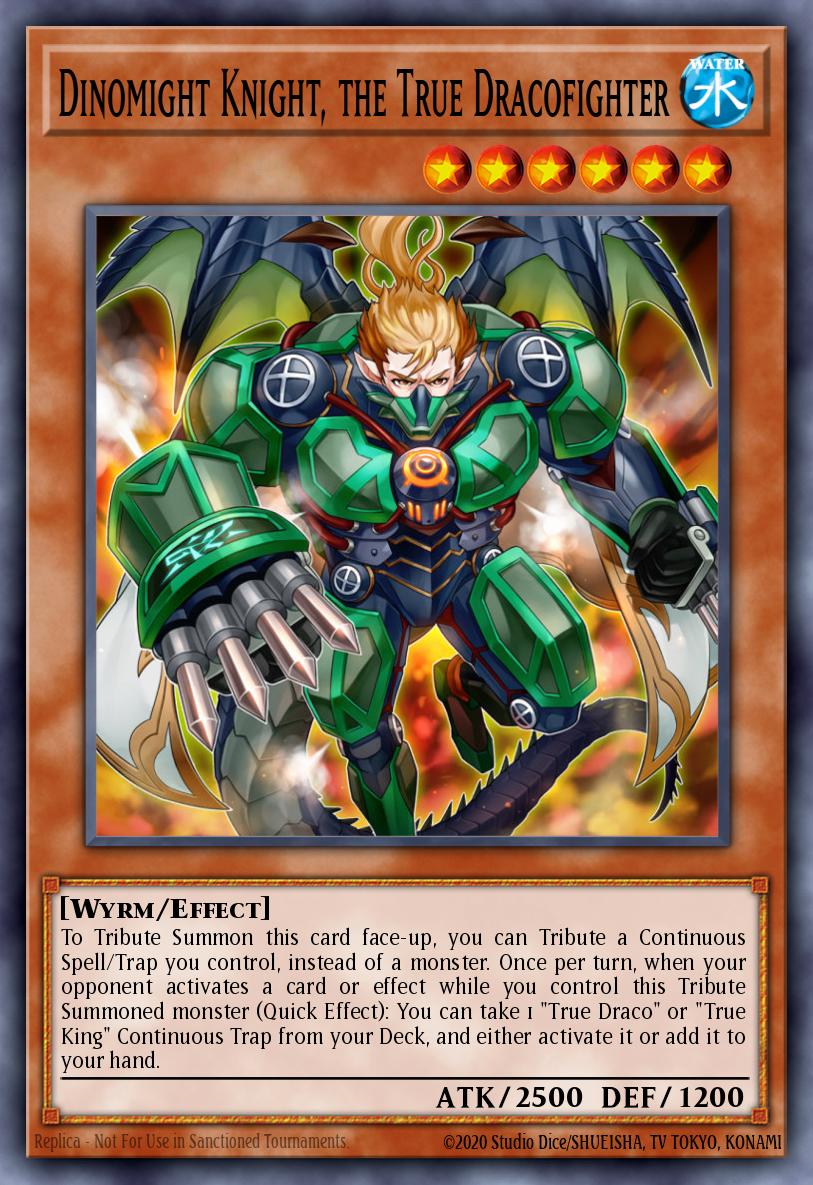 Card Image: Dinomight Knight, the True Dracofighter