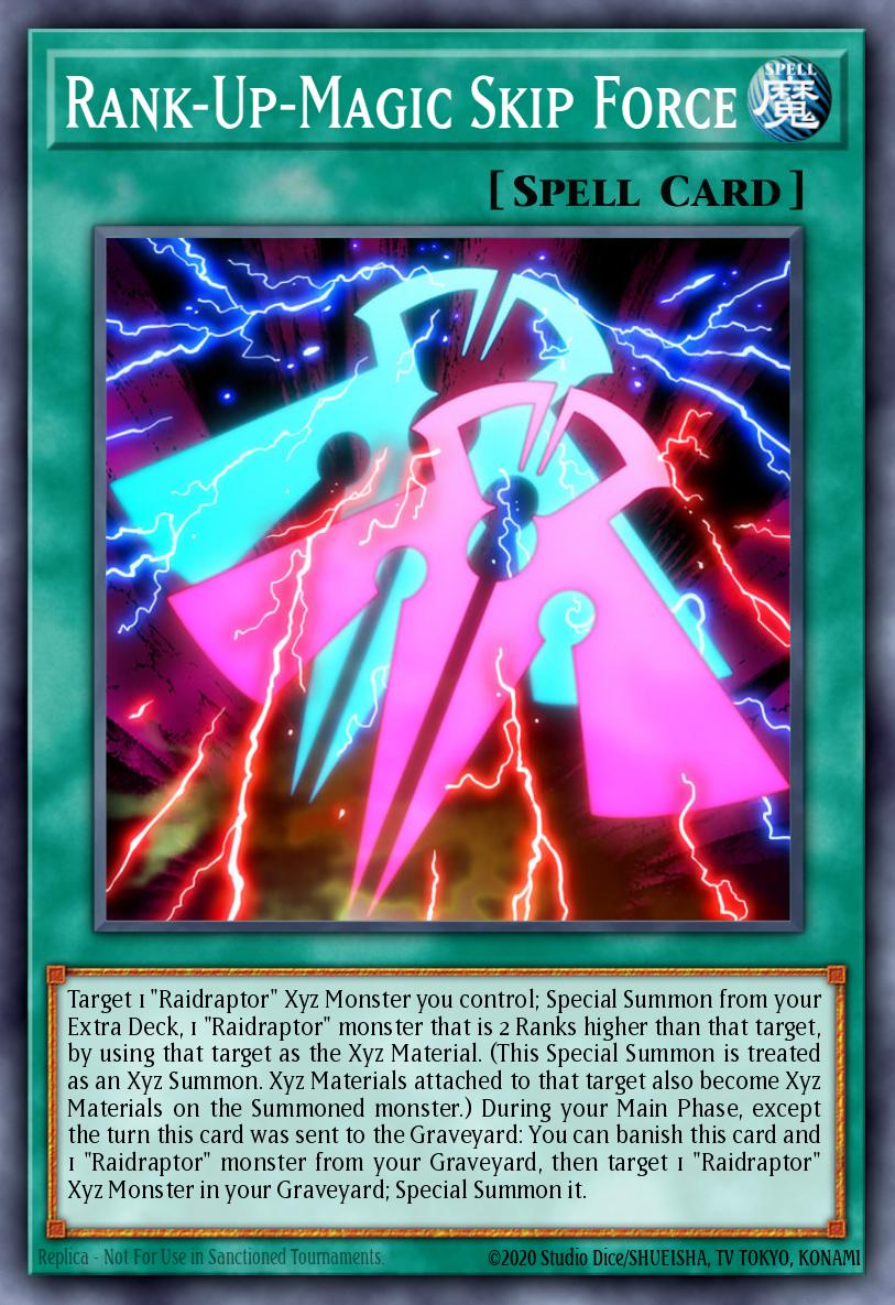 Card Image: Rank-Up-Magic Skip Force