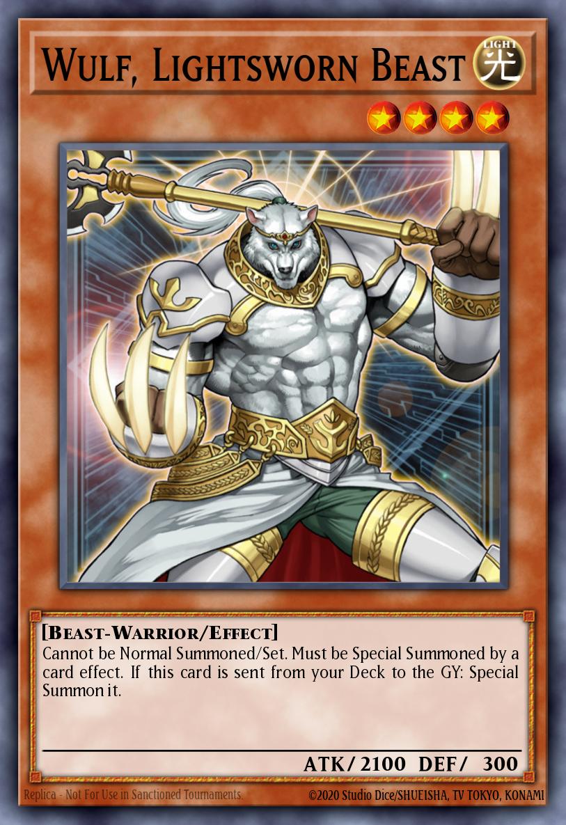 Card Image: Wulf, Lightsworn Beast