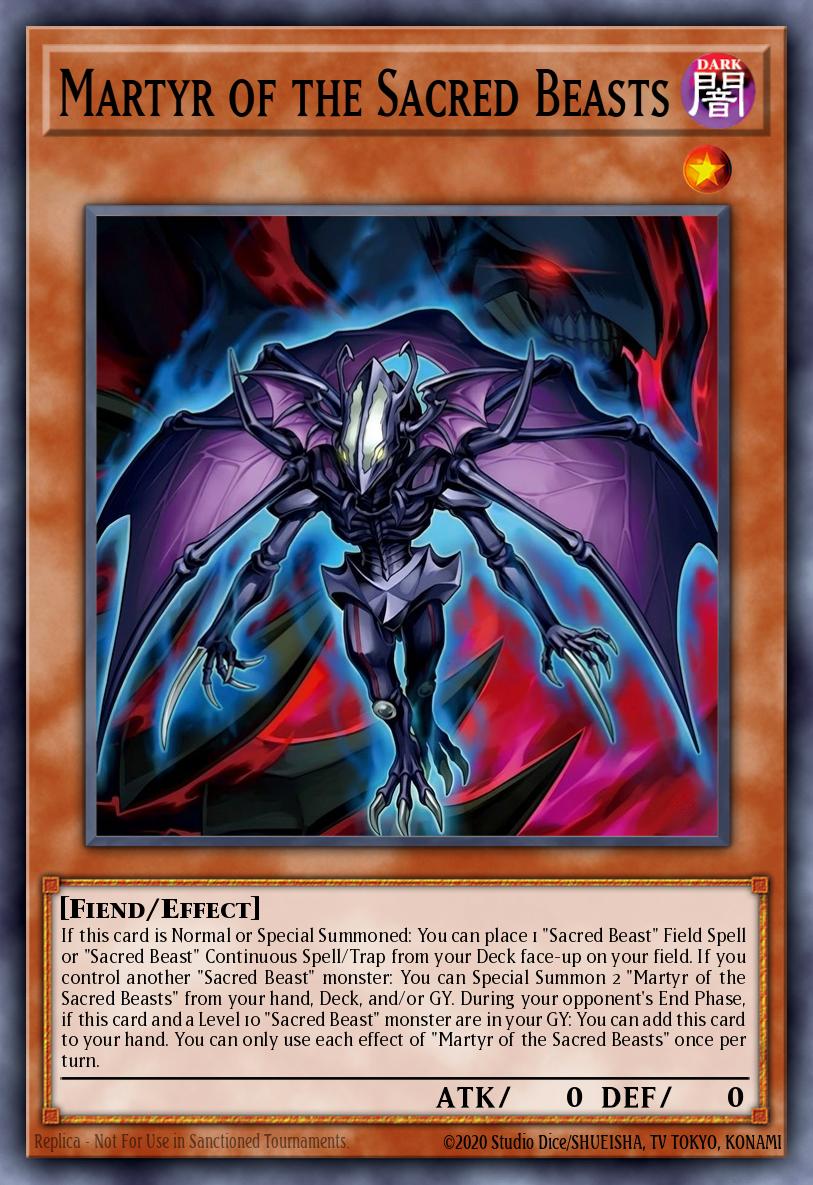 Card Image: Martyr of the Sacred Beasts