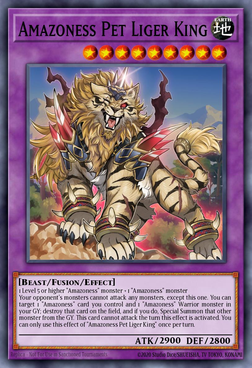 Card Image: Amazoness Pet Liger King