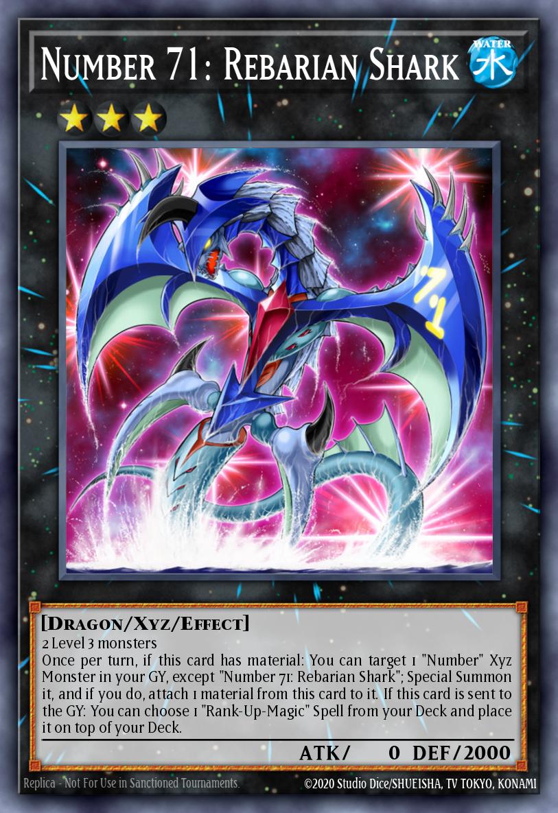 Card Image: Number 71: Rebarian Shark