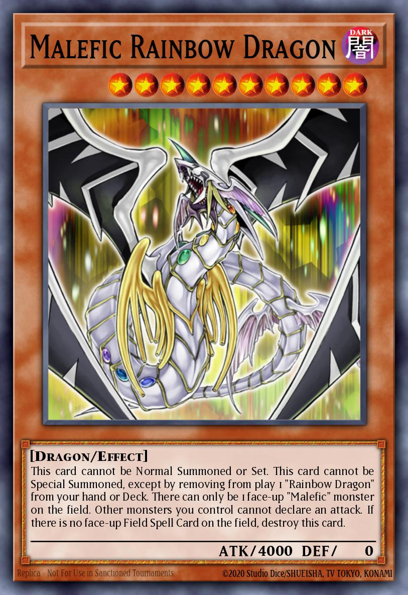 Card Image: Malefic Rainbow Dragon