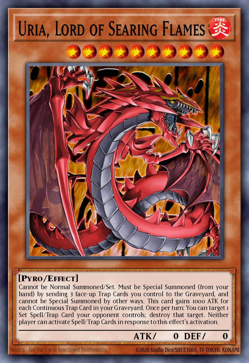 Card Image: Uria, Lord of Searing Flames