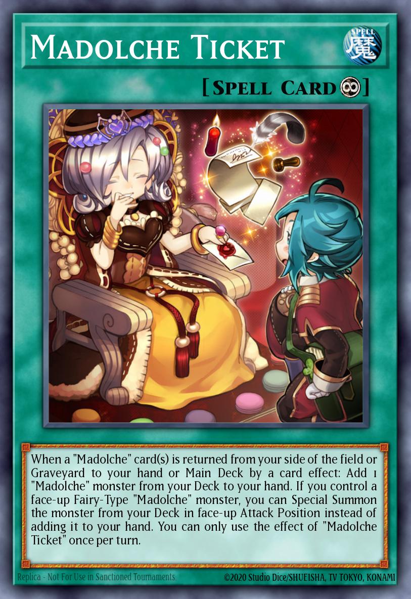 Card Image: Madolche Ticket