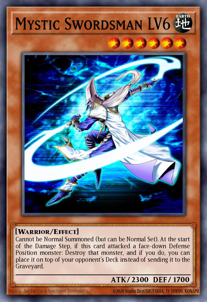Card Image: Mystic Swordsman LV6