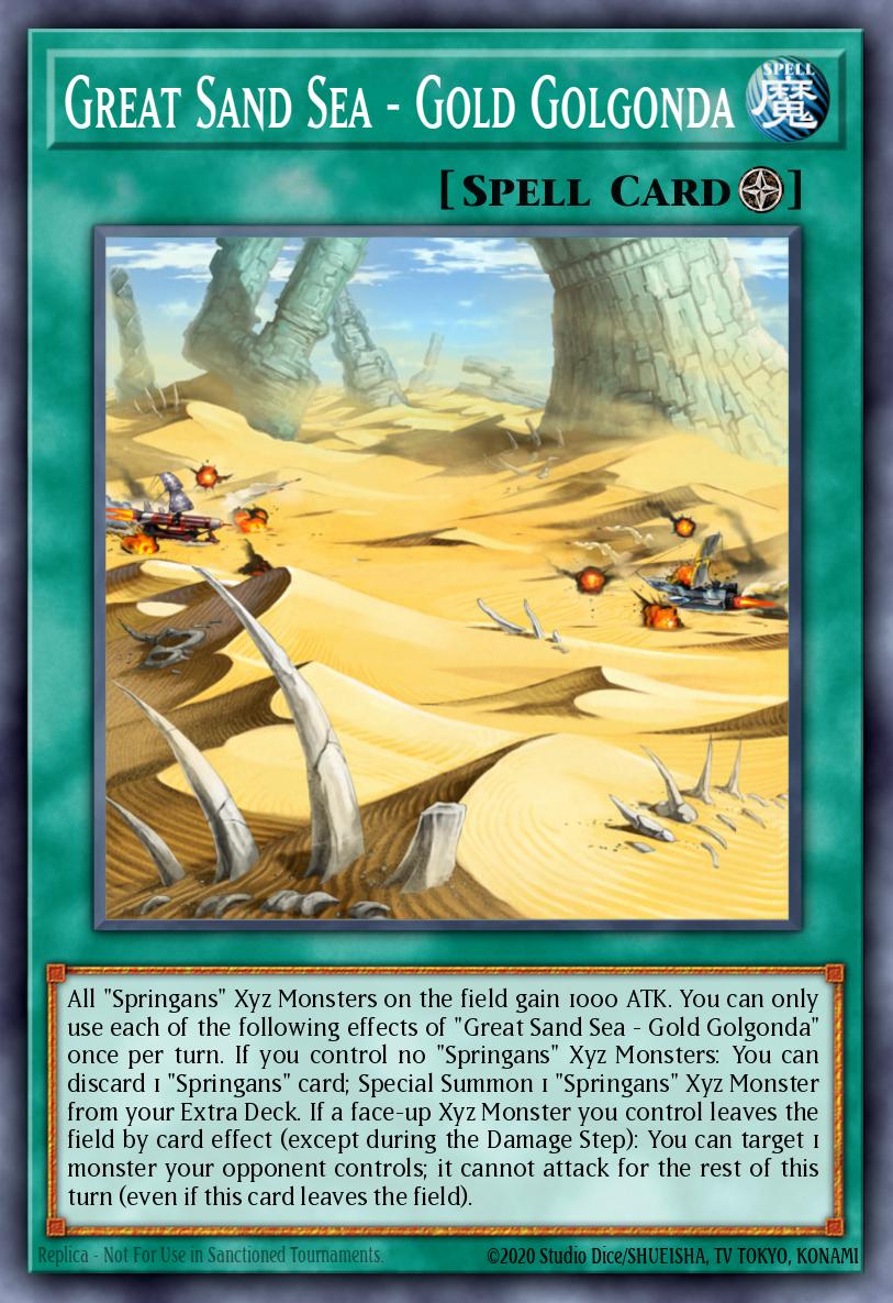 Card Image: Great Sand Sea - Gold Golgonda