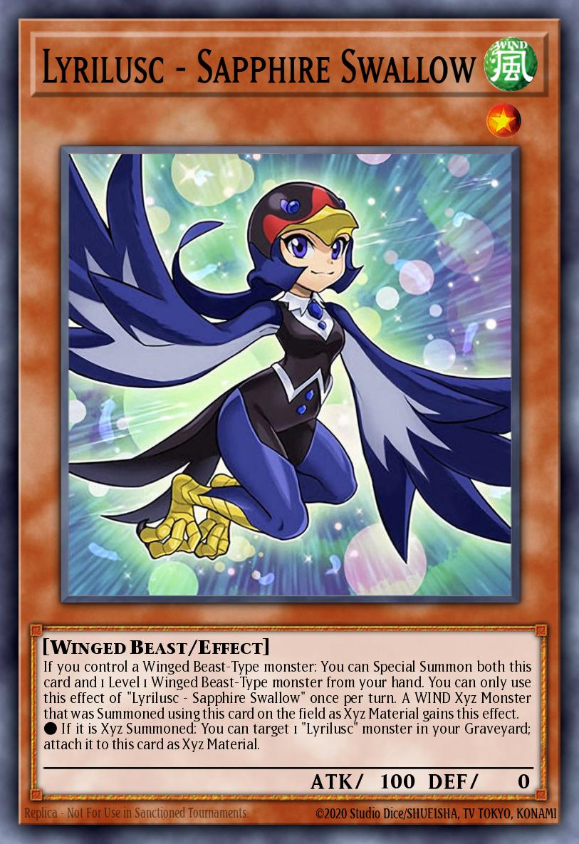 Card Image: Lyrilusc - Sapphire Swallow