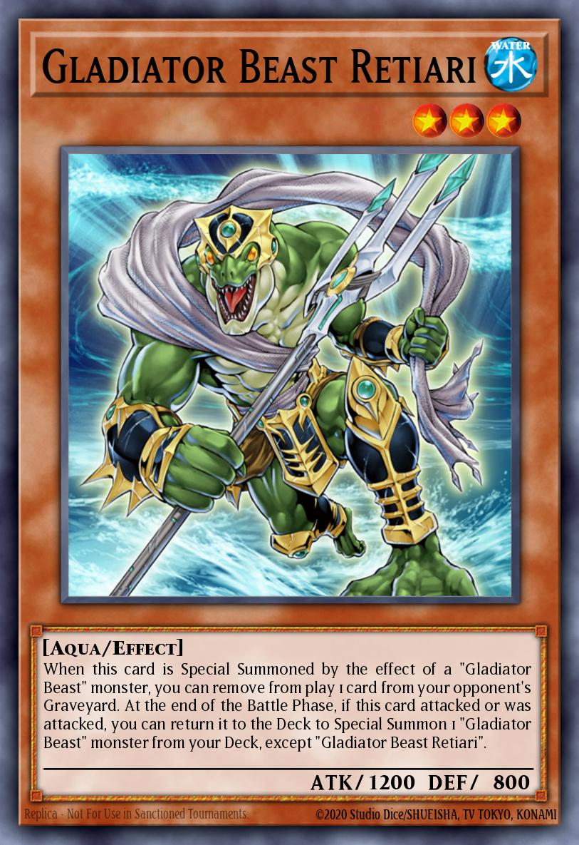 Card Image: Gladiator Beast Retiari