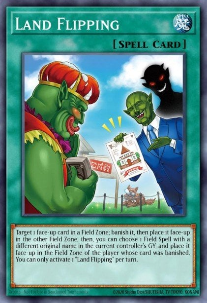 Card Image: Land Flipping