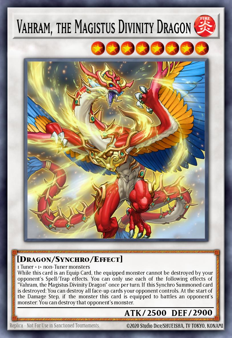 Card Image: Vahram, the Magistus Divinity Dragon