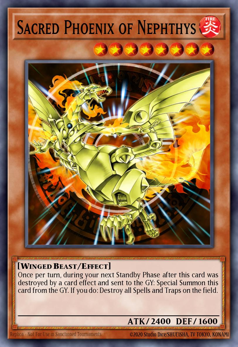 Card Image: Sacred Phoenix of Nephthys