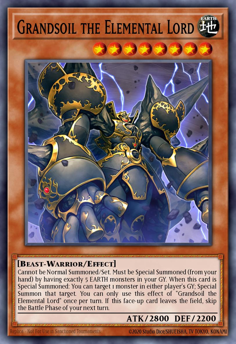 Card Image: Grandsoil the Elemental Lord