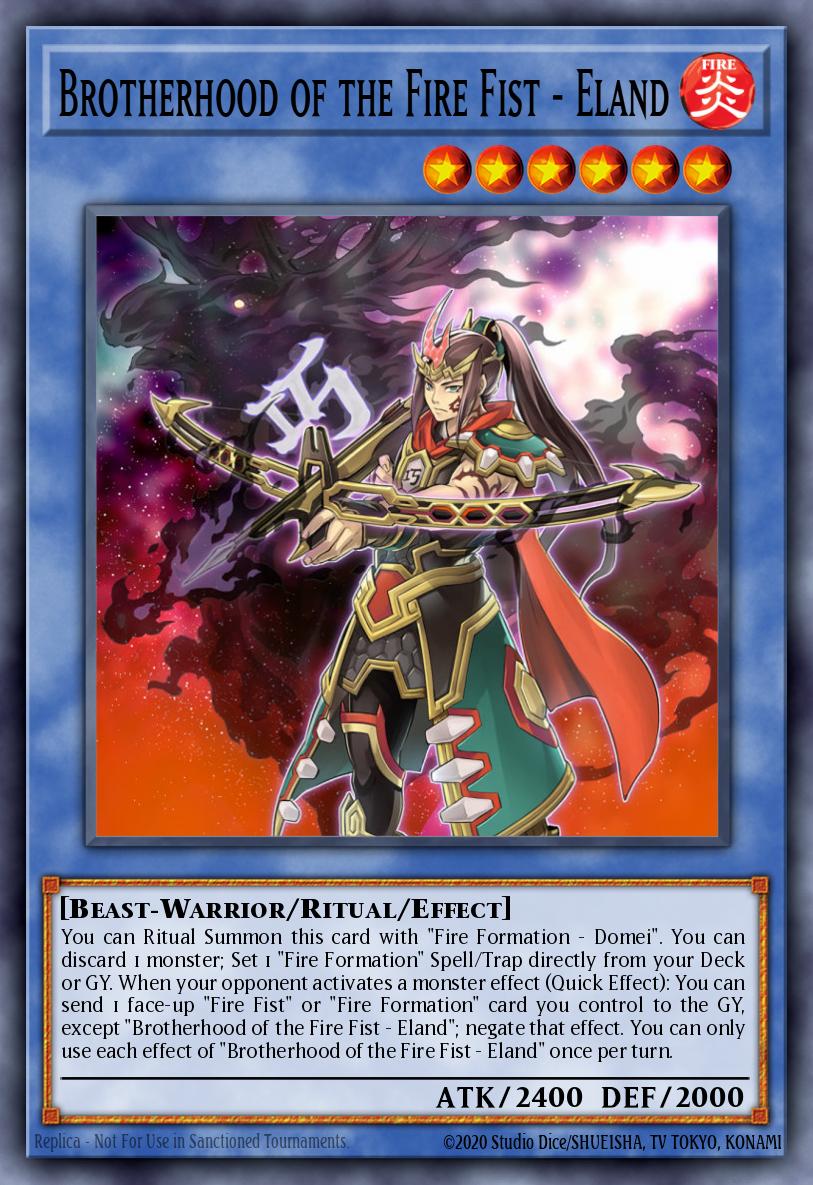 Card Image: Brotherhood of the Fire Fist - Eland
