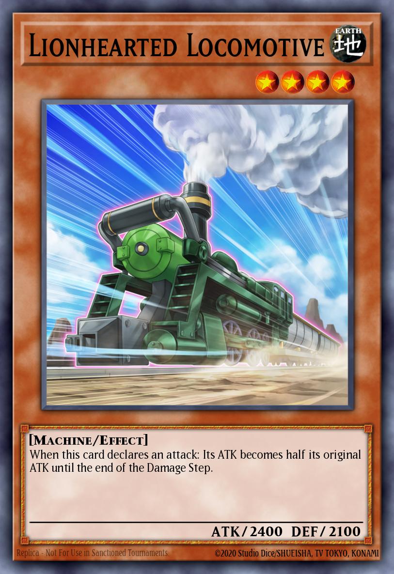 Card Image: Lionhearted Locomotive