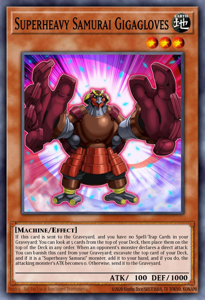 Card Image: Superheavy Samurai Gigagloves