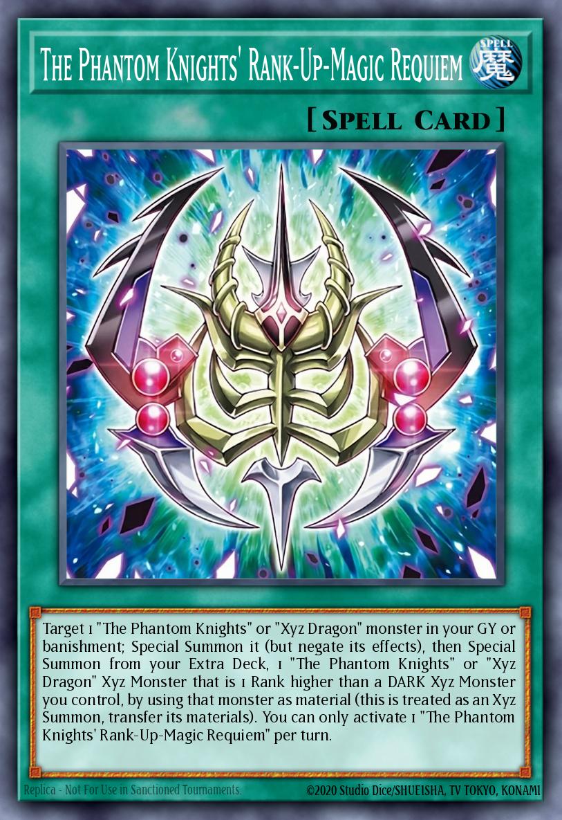 Card Image: The Phantom Knights' Rank-Up-Magic Requiem