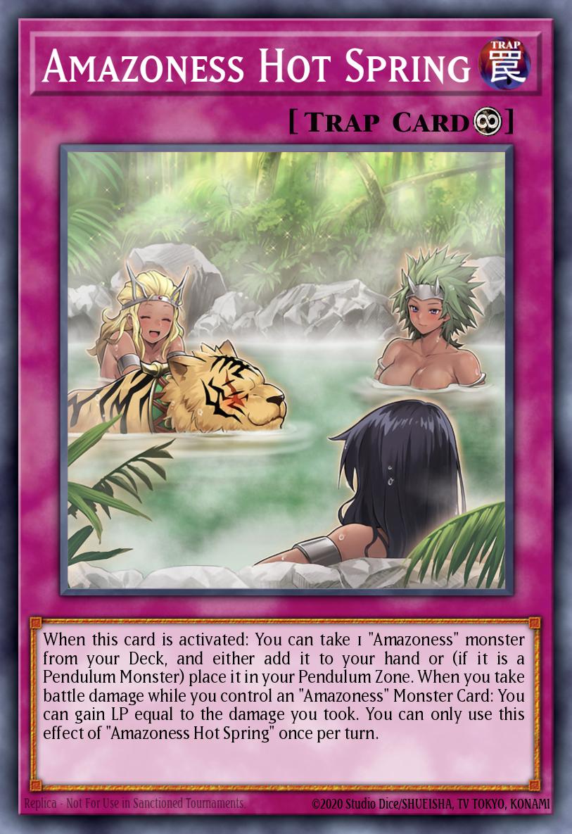 Card Image: Amazoness Hot Spring