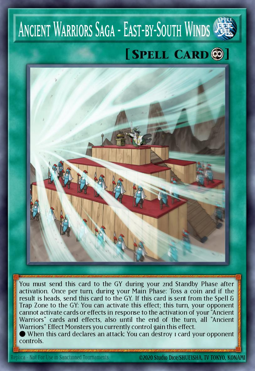 Card Image: Ancient Warriors Saga - East-by-South Winds