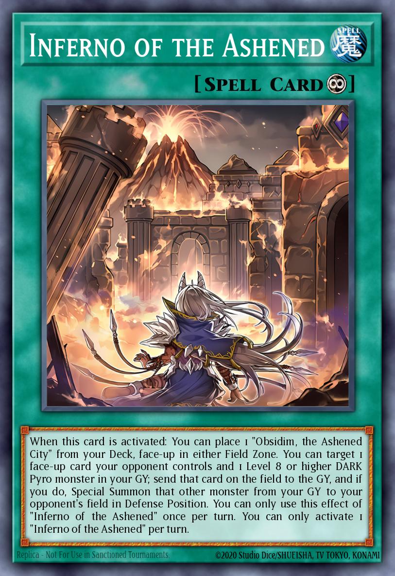Card Image: Inferno of the Ashened