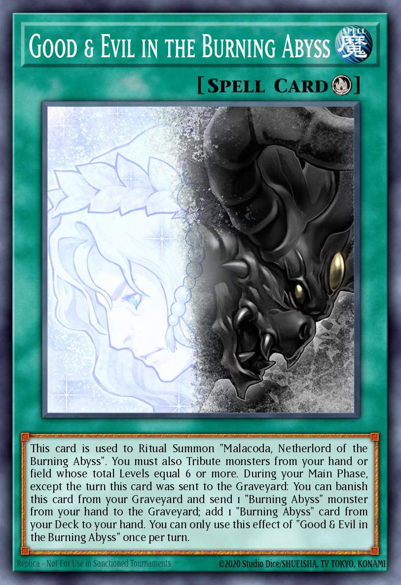 Card Image: Good & Evil in the Burning Abyss