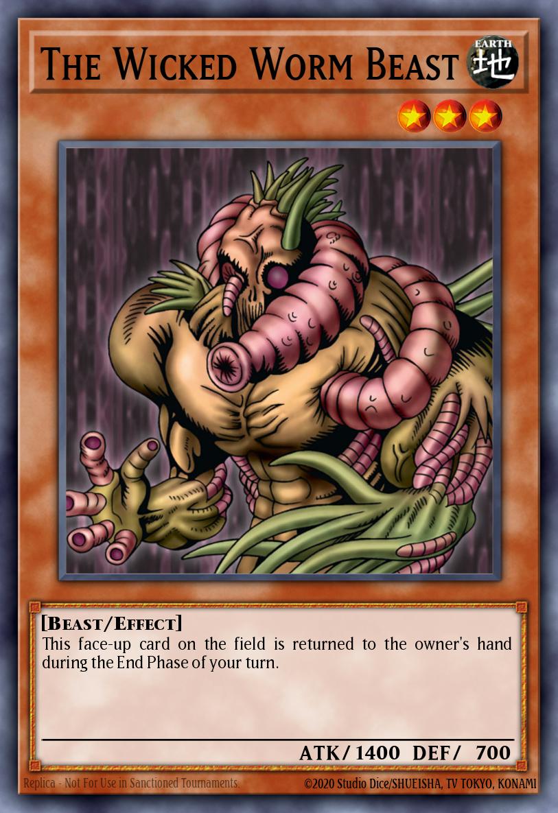Card Image: The Wicked Worm Beast