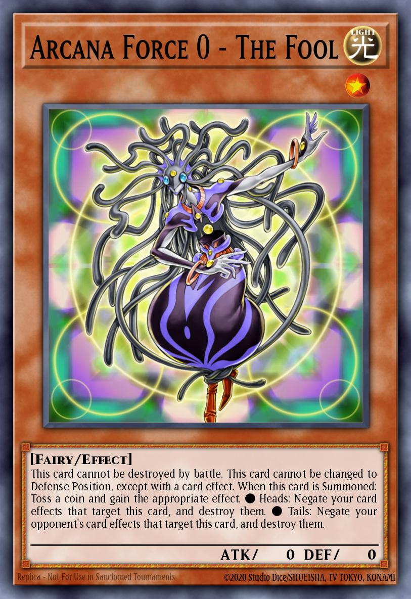 Card Image: Arcana Force 0 - The Fool