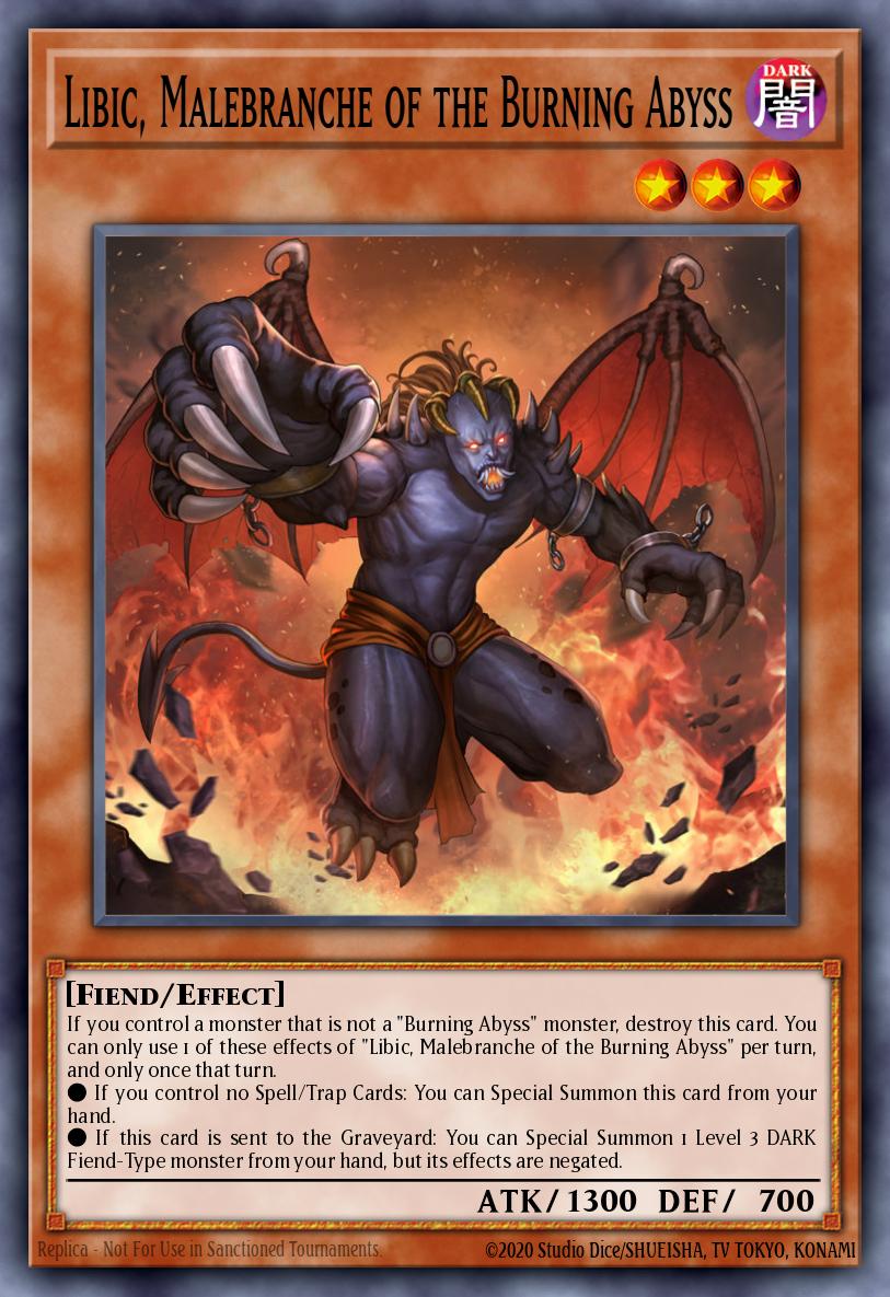 Card Image: Libic, Malebranche of the Burning Abyss