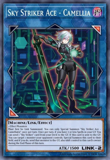 Card Image: Sky Striker Ace - Camellia