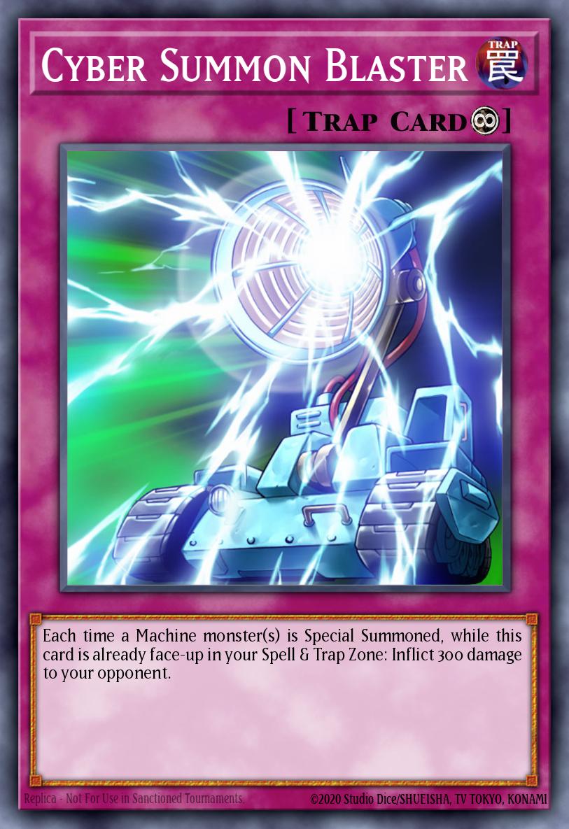 Card Image: Cyber Summon Blaster