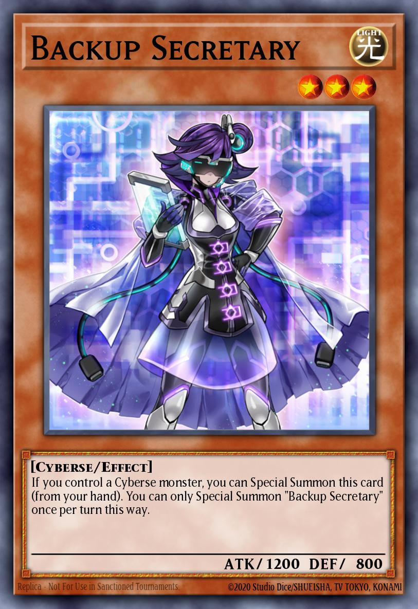 Card Image: Backup Secretary