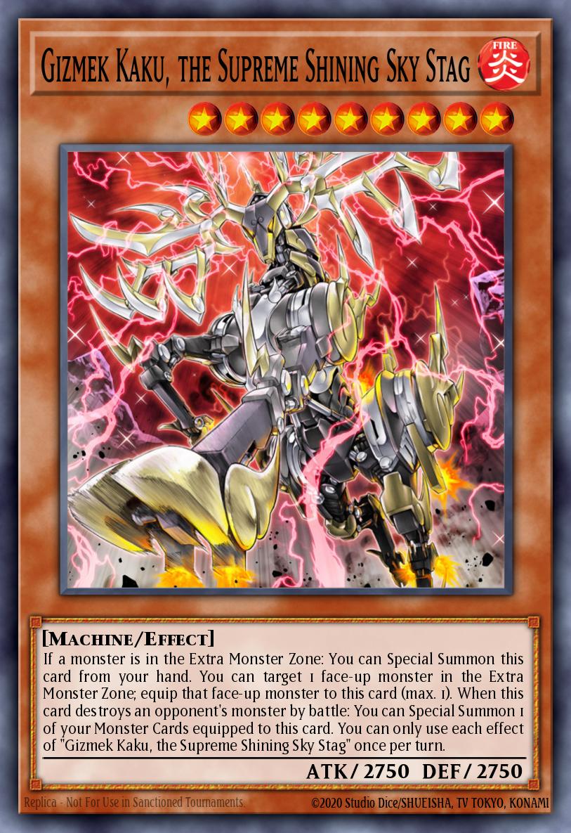 Card Image: Gizmek Kaku, the Supreme Shining Sky Stag
