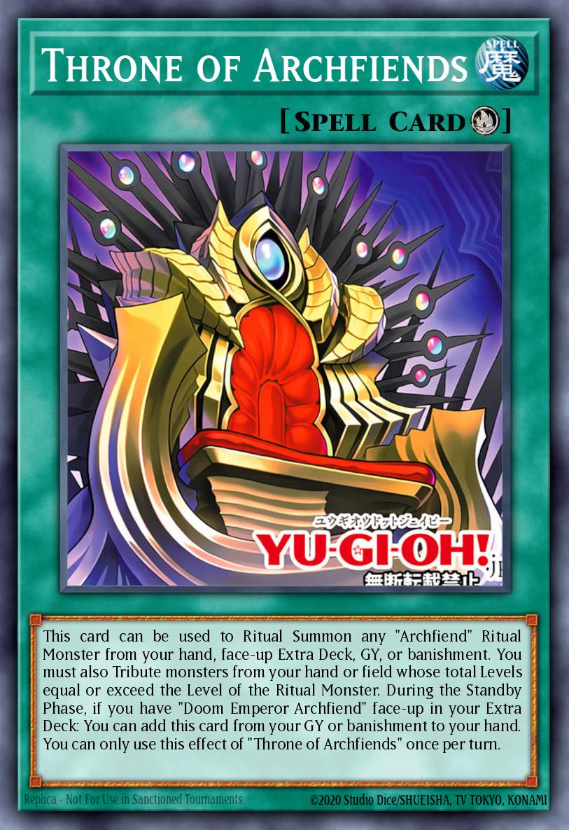 Card Image: Throne of Archfiends