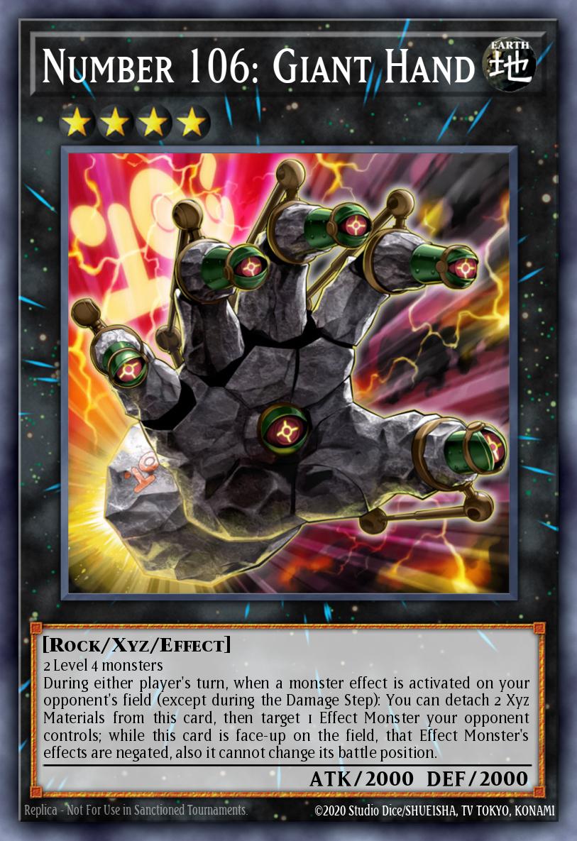 Card Image: Number 106: Giant Hand